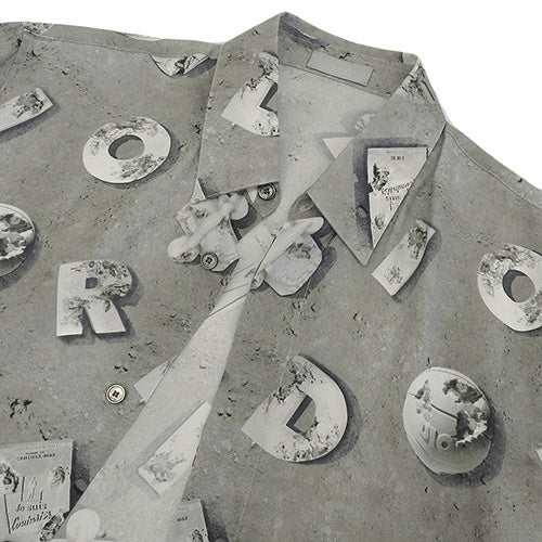 Daniel Arsham Shirt, Apparel, Fashion, Short Sleeve, Size 37, Rayon, 013C503A4846