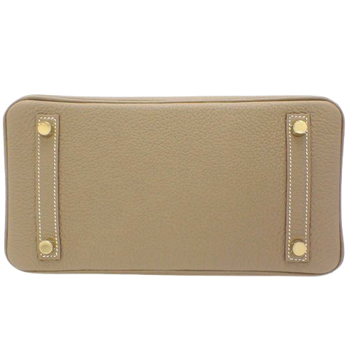 【新品】バーキン 25 トゴ エトープ/エトゥープ ゴールド金具 W刻印