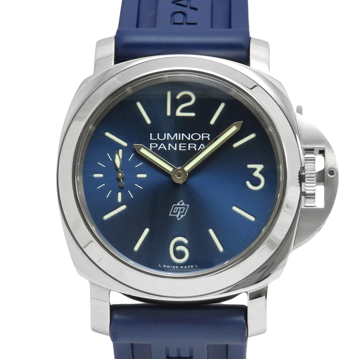 ルミノール ブルーマーレ PAM01085 SS/ラバー 自動巻き ネイビー ネイビー
