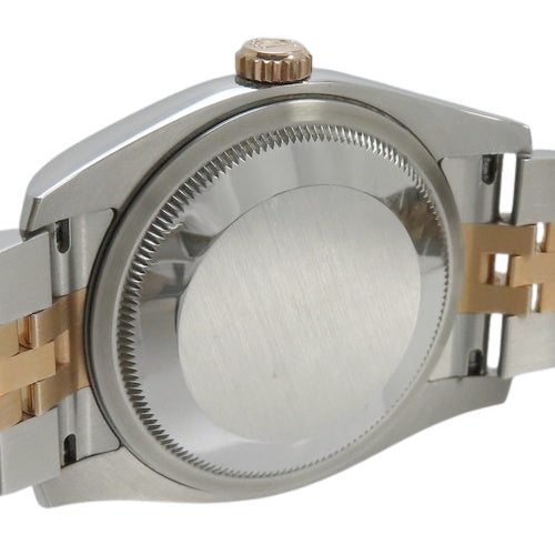 [2022 Warranty] 116231G Datejust 36K 18K Pink Gold PG Random Number Automatic 10P Diamond Computer Jubilee Bracelet Purchased in May 2022 Black Silver