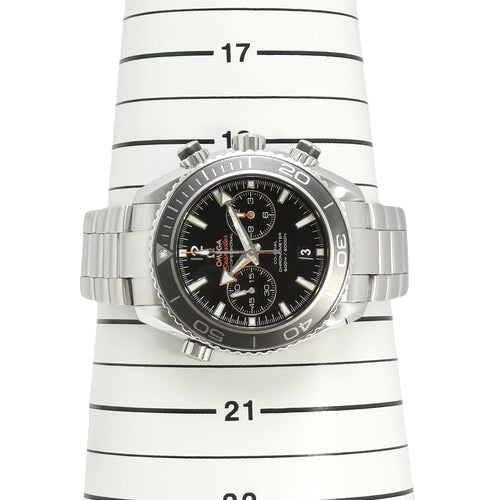 [Warranty included] Seamaster Planet Ocean 232.30.46.51.01.001 SS Stainless Steel Automatic Watch, Purchased in May 2012, Black and Silver