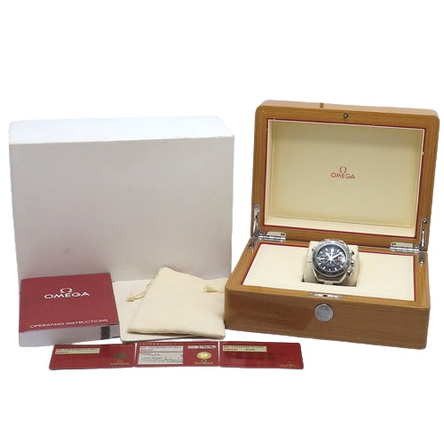 [Warranty included] Seamaster Planet Ocean 232.30.46.51.01.001 SS Stainless Steel Automatic Watch, Purchased in May 2012, Black and Silver