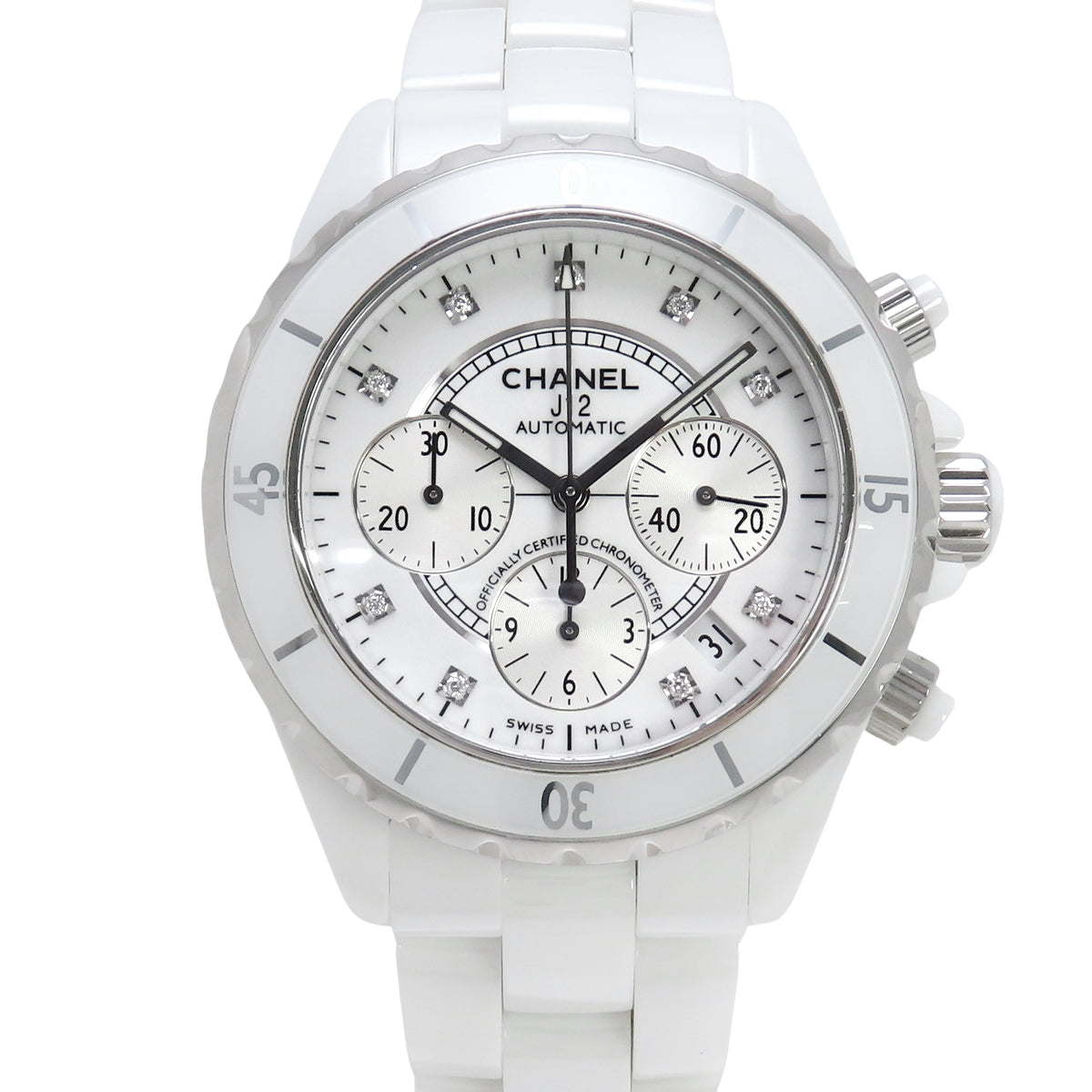 [Warranty included] J12 Chronograph H2009 CE Automatic, Purchased in May 2011, White