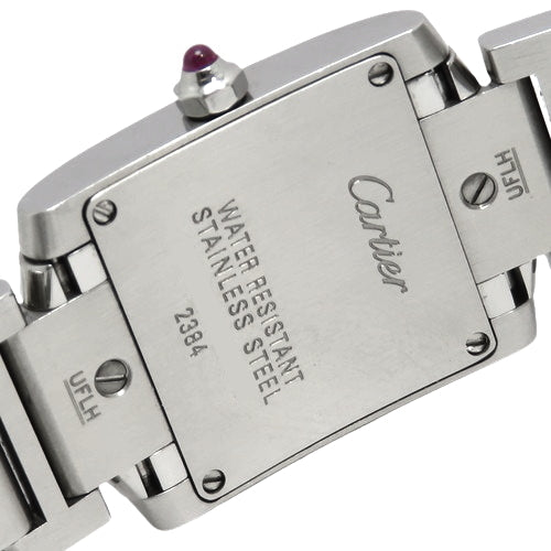 タンクフランセーズ SM W51030Q3 ステンレススチール SS クオーツ 2006クリスマス 限定モデル ピンク