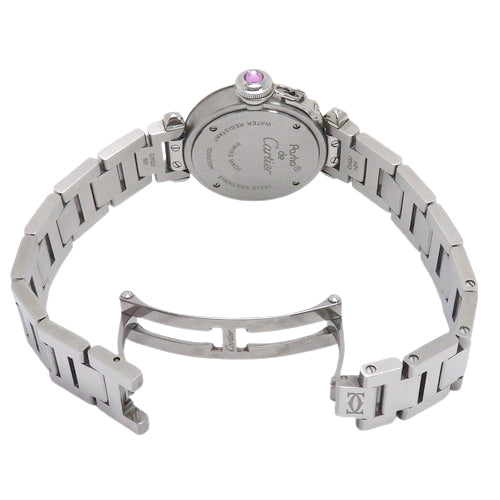 【保証書付】ミスパシャ W3140023 SS ステンレス クオーツ 2010年11月購入 ピンク シルバー