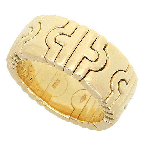 Parentesi Ring, 18K Yellow Gold, YG, Accessory, Jewelry, Size 9 (49)