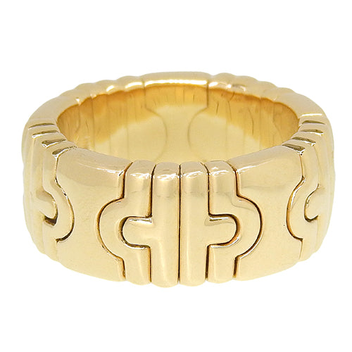 Parentesi Ring, 18K Yellow Gold, YG, Accessory, Jewelry, Size 9 (49)