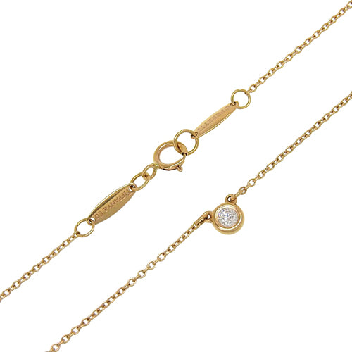 Vayyard Single Diamond Pendant, Diamond, Yellow Gold (K18YG), Accessory, Jewelry, 1PD