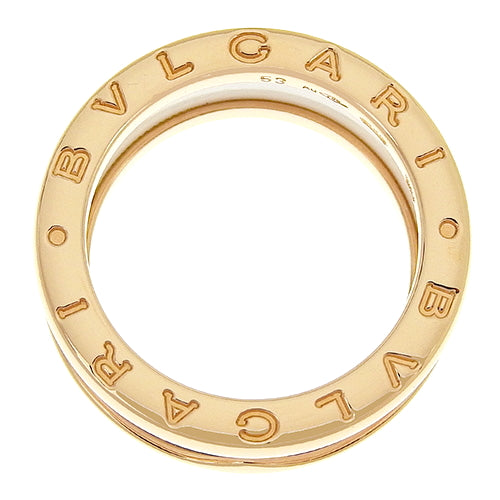 B-zero1 B-zero1 Ring 347021 (current as of February 2025) K18 Pink Gold with PG and White Ceramic, Accessory, Jewelry, B-zero1, Size 12 (52)