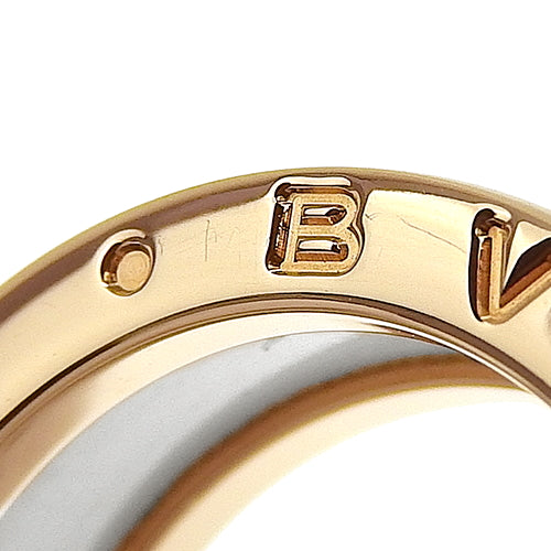 B-zero1 B-zero1 Ring 347021 (current as of February 2025) K18 Pink Gold with PG and White Ceramic, Accessory, Jewelry, B-zero1, Size 12 (52)