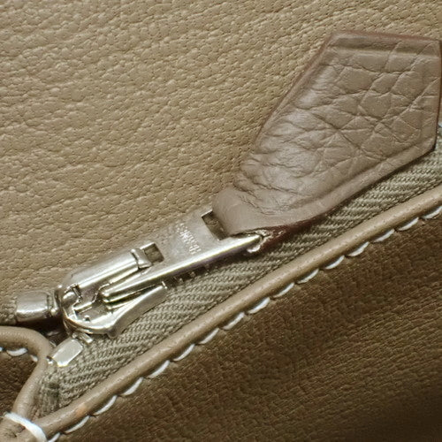 ジプシエール 28 トリヨンクレマンス パラジウム金具 エトープ/エトゥープ シルバー金具 □R刻印