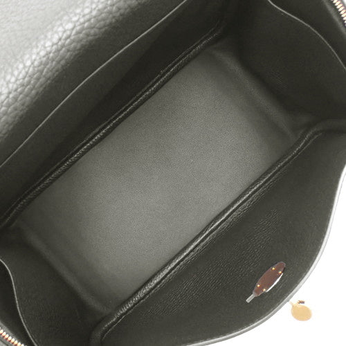 【新品】Lindy 26 Taurillon Clemence 皮革黑色金色五金 W 印记