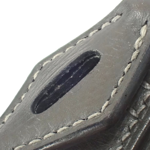 Bollide 31, Epsom calfskin, palladium hardware, graphite, silver hardware, □M stamp.
