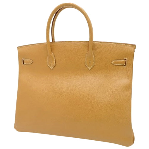 Birkin 40 Natural Sable Ardennes Gold Hardware 〇Z Stamp