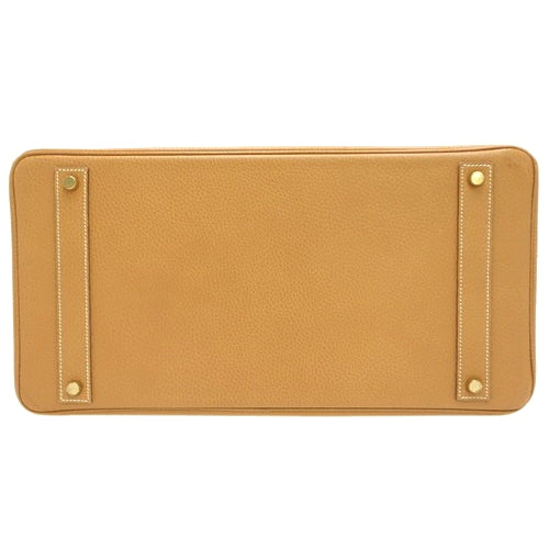 Birkin 40 Natural Sable Ardennes Gold Hardware 〇Z Stamp