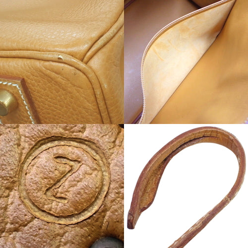 Birkin 40 Natural Sable Ardennes Gold Hardware 〇Z Stamp