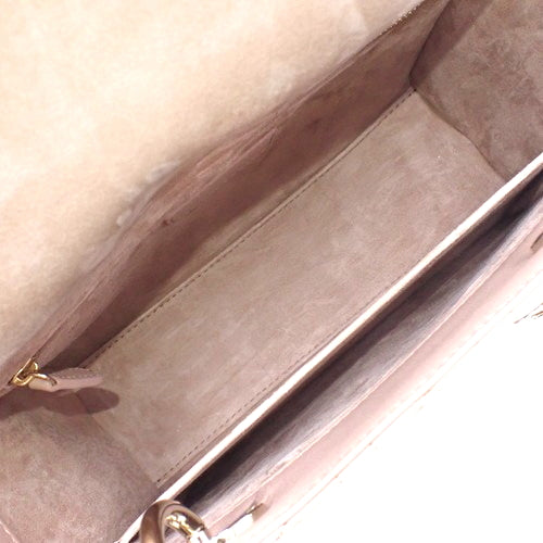 Lady Dior Cannage 中号小羊皮两用单肩包