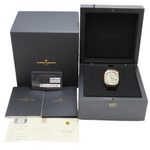 [Warranty included] Historiques American 1921 1100S/000R-B430 PG/Leather Manual Winding Purchased November 2020 Ivory Black