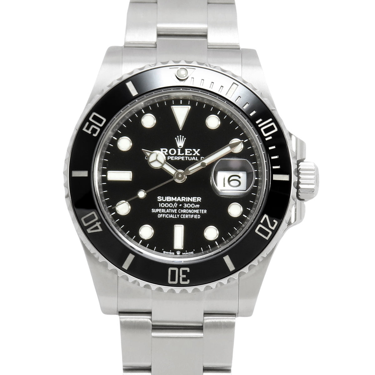 [2021 Warranty] 126610LN Submariner Date Stainless Steel Automatic with Random Number, Purchased in February 2021, Black