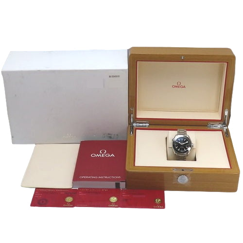 [Warranty included] Seamaster Planet Ocean 600m 215.30.40.20.01.001 SS Stainless Steel Automatic Watch, Purchased October 2017, Black