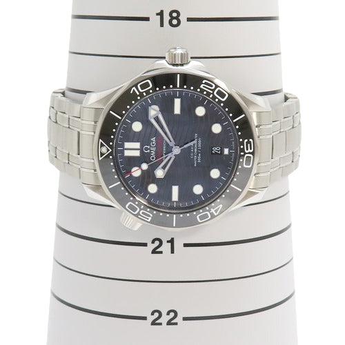 [2022 Warranty] Seamaster Diver 300 210.30.42.20.01.001 SS Stainless Steel Automatic Watch, Purchased in September 2022, Black