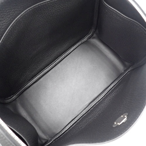 【新品】Lindy 26  Taurillon Clemence皮革  钯金五金件 黑色 银色五金件 W刻印