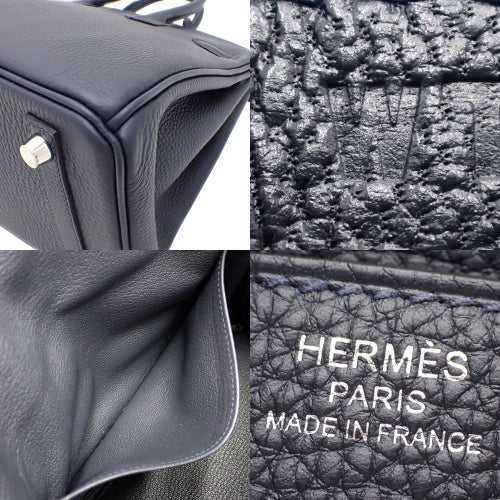 [New] Birkin 25 Togo, Palladium hardware, Bleu Nuit, Silver hardware, W stamp.