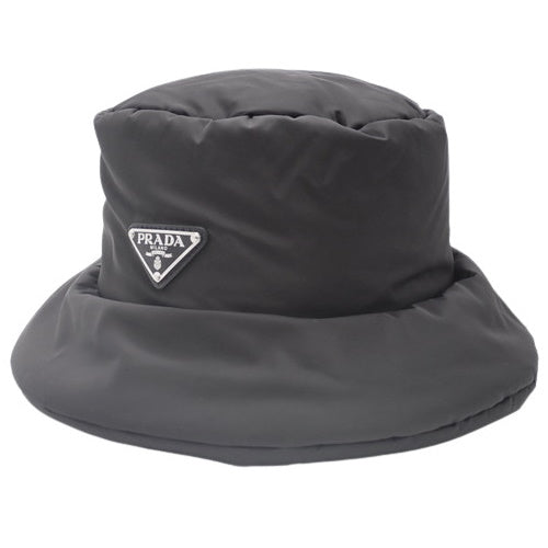 パデット バケットハット ファッション小物 アパレル L ナイロン リサイクルポリアミド NYLON PADDED NERO ネロ 1HC248 2DV4 F0002