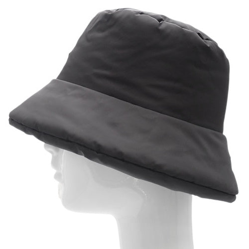 パデット バケットハット ファッション小物 アパレル L ナイロン リサイクルポリアミド NYLON PADDED NERO ネロ 1HC248 2DV4 F0002