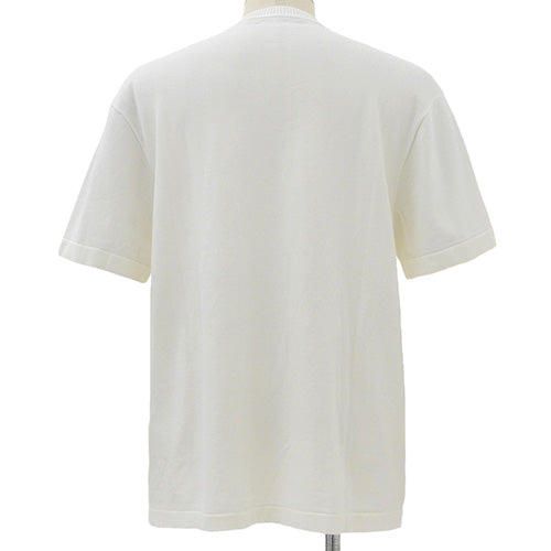 シグネチャー ショートスリーブ Tシャツ アパレル ファッション 衣類 半袖 RM241Q L コットン ブロン 1AATX7(2024年10月現在現行品)