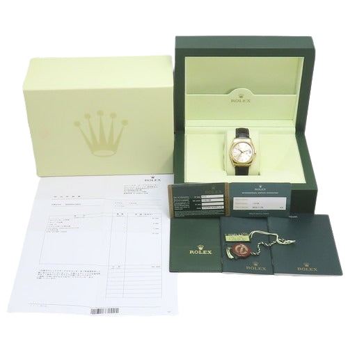 [Warranty included] 116138 Datejust YG/Leather F (2003-2004) Automatic, Silver Gray, Purchased in January 2014