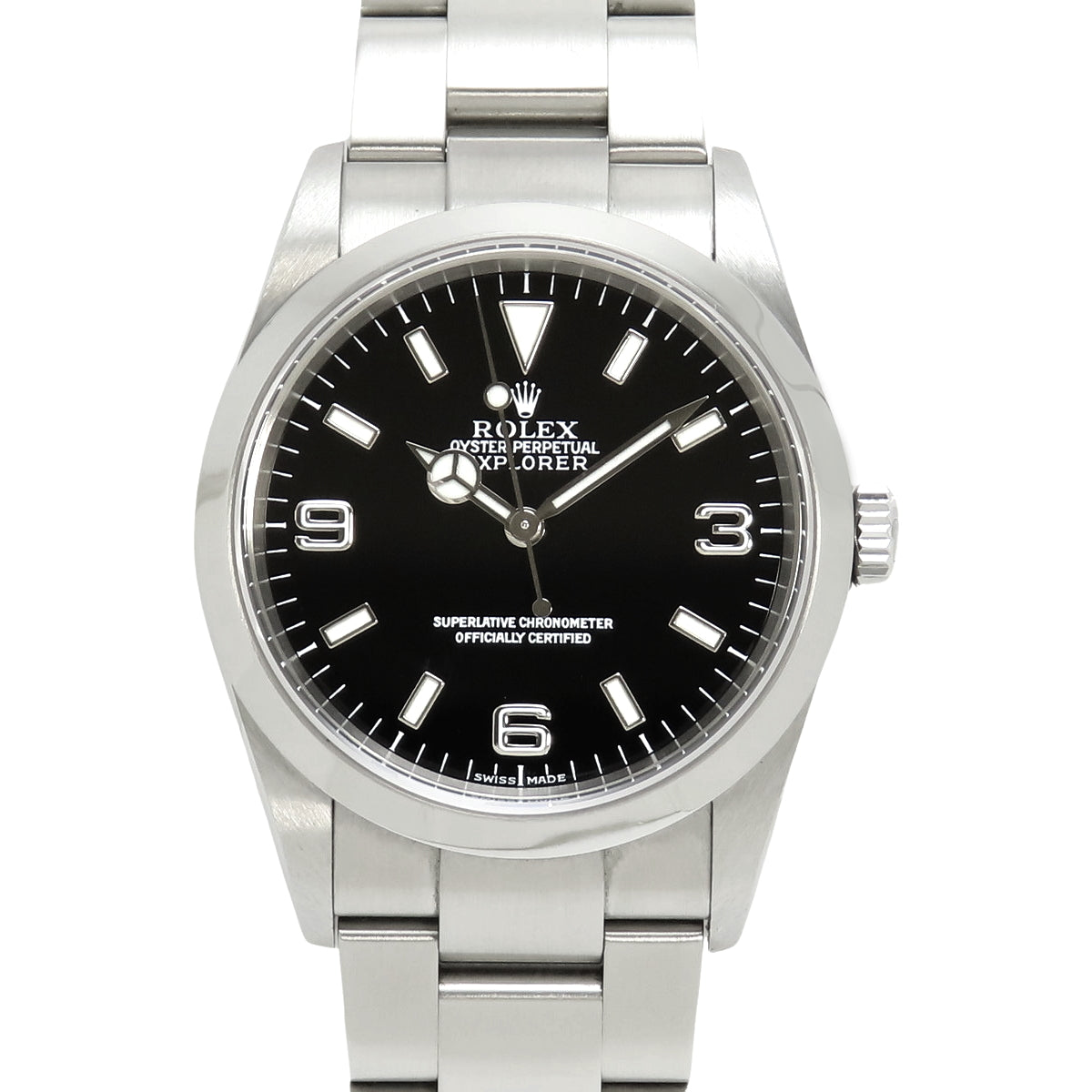[含保修] 114270 Explorer 1 不锈钢 Y-Serial (2002) 自动机芯 2002 年 11 月购买 黑色