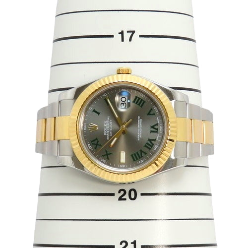 [Warranty included] 116333 Datejust 2 YG/SS Random Number Automatic Oyster Bracelet Purchased September 2014 Gray Gold