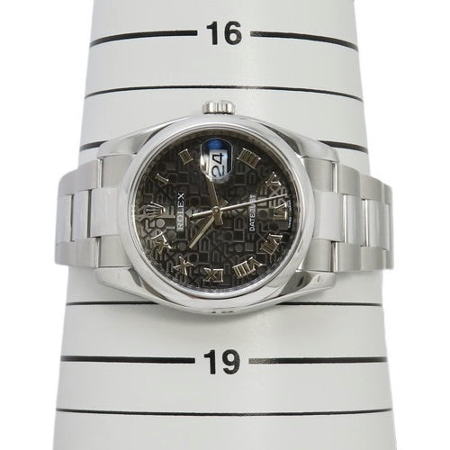 [Warranty included] 116200 Datejust 36 Stainless Steel G Serial (2010) Automatic Winding Computer Oyster Bracelet Purchased January 2013 Black Silver
