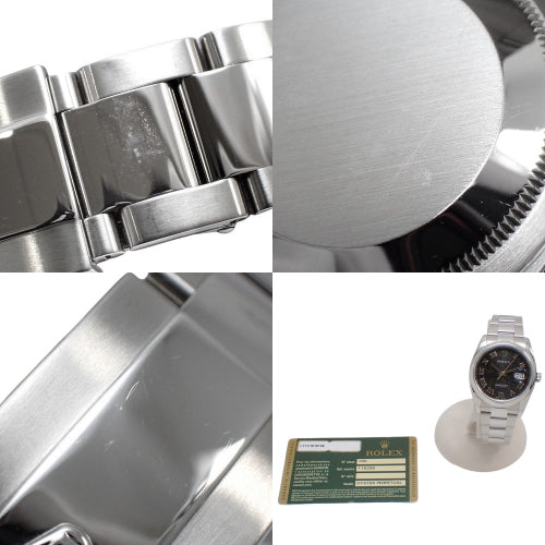 [Warranty included] 116200 Datejust 36 Stainless Steel G Serial (2010) Automatic Winding Computer Oyster Bracelet Purchased January 2013 Black Silver