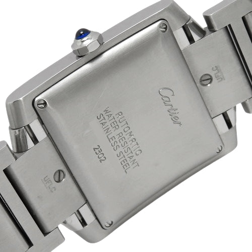 Tank Française LM W51002Q3 Stainless Steel Automatic Watch, White/Silver, Purchased October 2006, with Warranty