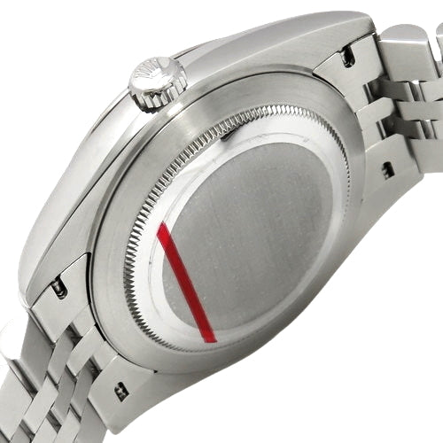 126334 Datejust 41 白金/不锈钢自动腕表，配石板罗马数字 Jubilee 表带，2021 年 9 月购买，灰色和银色