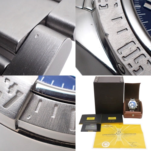 【保証書付】アベンジャー 2 A13381 SS ステンレス 自動巻き 2017年10月購入 ブルー シルバー