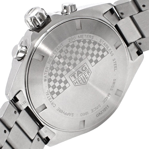 Formula 1 Chrono CAZ1011 Stainless Steel Quartz Movement Gray Silver with Warranty