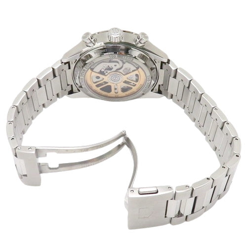 [2022 Warranty] Carrera Calibre Heuer 02 CBN2010.BA0642 Stainless Steel Automatic Watch, Purchased October 2022, Black and Silver