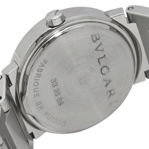 Bvlgari Bvlgari BB26SS Stainless Steel SS Quartz Black Silver