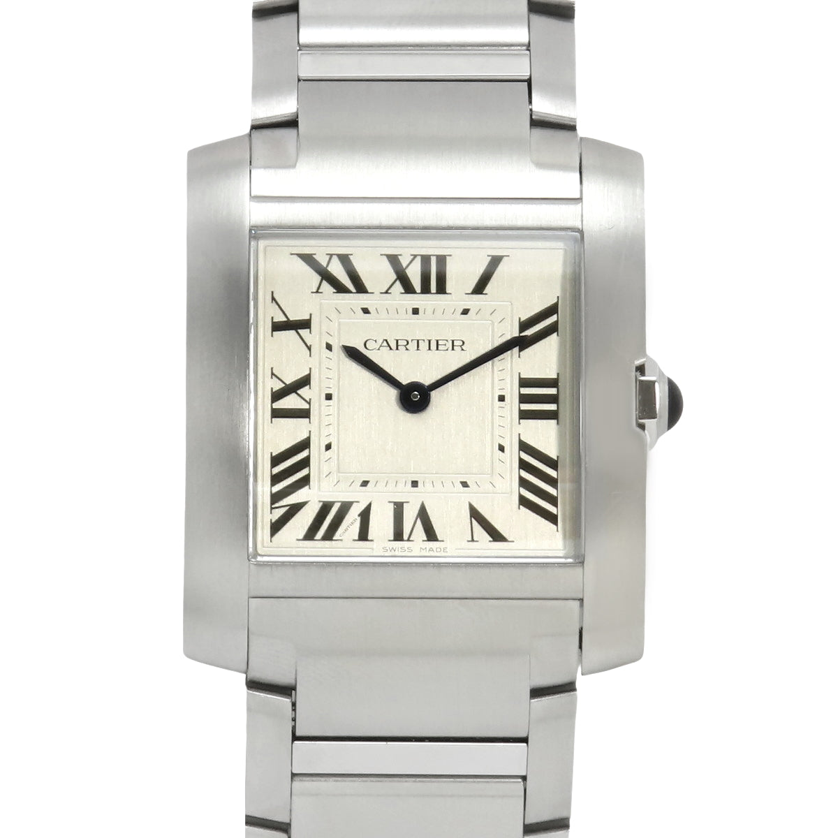 Tank Française MM WSTA0074 Stainless Steel Quartz Watch, Silver, Purchased in March 2023, with 2023 Warranty