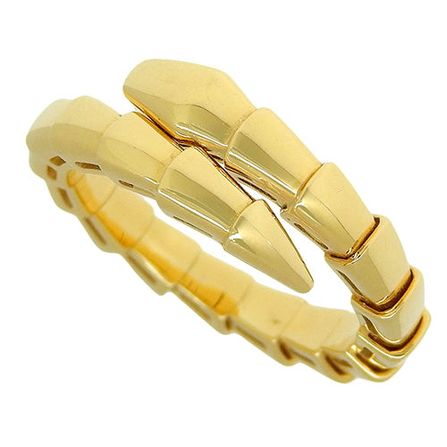 Serpenti Viper Ring 358642 (current as of November 2024) 18K Yellow Gold YG Accessory Jewelry Size 13 (53)