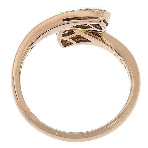 Diva Dream Diamond Ring 356503 (current as of November 2024) with Warranty, 18K Pink Gold, PG, Accessory, Jewelry, 14PD, Diamond Pavé, Size 11 (51)