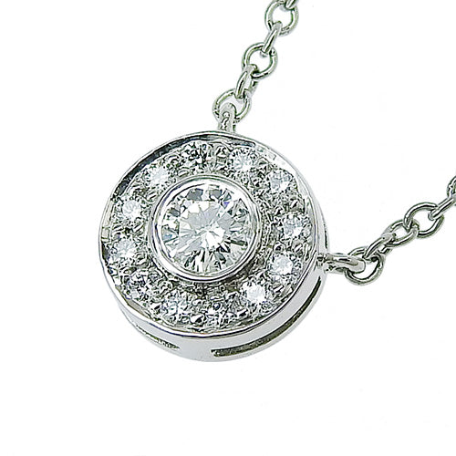 Circlet necklace diamond Pt950 platinum accessories jewelry