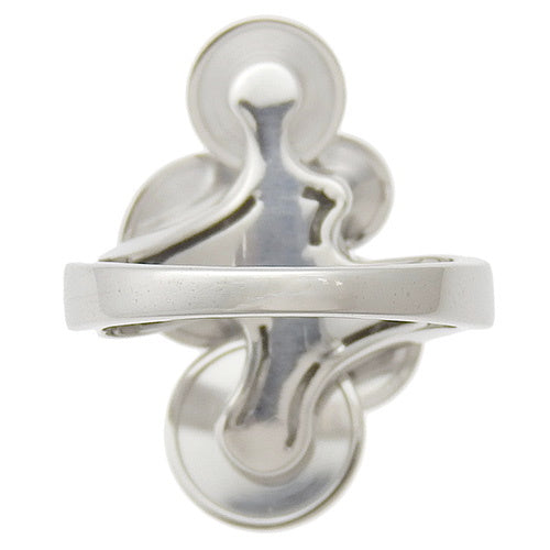 Tichladi Ring, 18K White Gold, WG, Accessories, Jewelry, Rotating Circle, Size 11 (51)