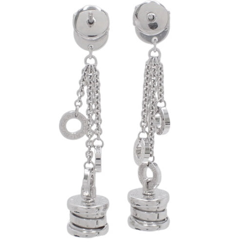 B-zero1 B-zero1 Element Earrings with Diamonds, 18K White Gold, WG, Accessories, Jewelry, B-zero1 1PD Diamond