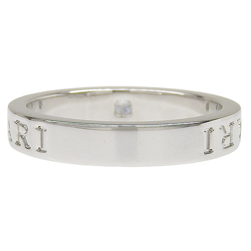 B.zero1 Essential Diamond Band Ring 339992 (current as of November 2024) in 18K White Gold, WG, Accessory, Jewelry, 1PD, B-zero1, Size 19 (59)