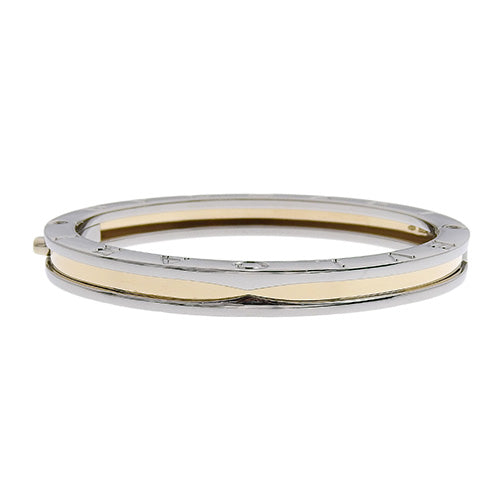 B-zero1 B-zero1 Bracelet in 18K Yellow Gold, YG, and Stainless Steel. Accessory Jewelry. B-zero1 Bangle.