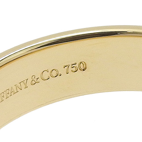 Classic band ring, yellow gold (K18YG), accessory, jewelry.